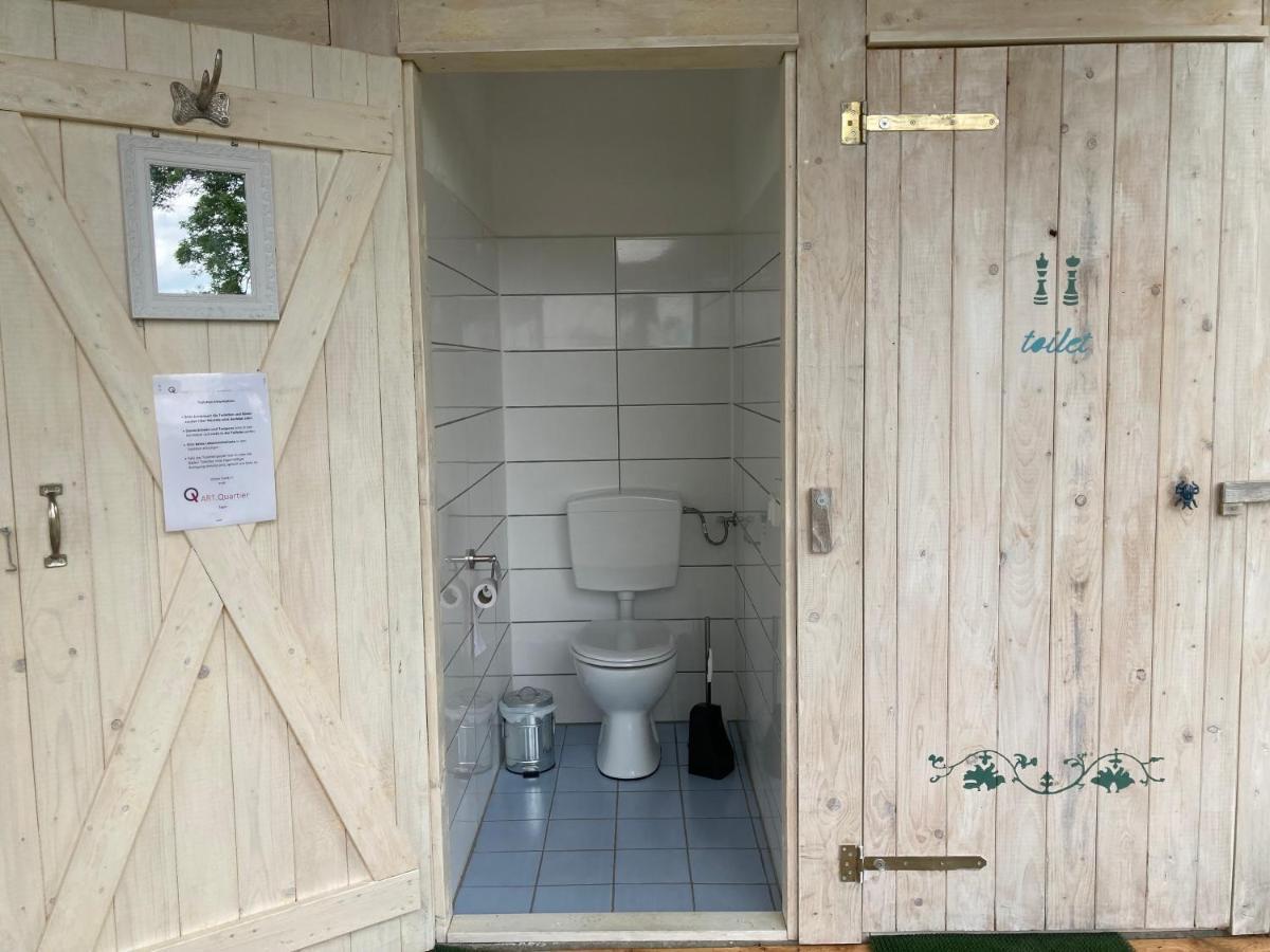 Mongolische Jurte Im Art.Quartier Hotel Velgast Eksteriør billede